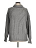 VICI 100% Acrylic Solid Gray Turtleneck Sweater Size M - photo 1