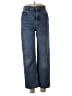 H&M 100% Cotton Blue Jeans Size 2 - photo 1