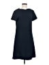 MM. LaFleur 100% Polyester Solid Blue Casual Dress Size S - photo 1