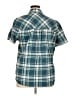 L.L.Bean Plaid Teal Short Sleeve Button-Down Shirt Size XL - photo 2