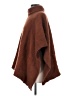 TSE 100% Cashmere Brown Poncho Size S - photo 5