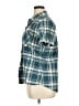 L.L.Bean Plaid Teal Short Sleeve Button-Down Shirt Size XL - photo 5