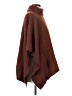 TSE 100% Cashmere Brown Poncho Size S - photo 4