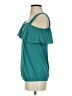 Vanity Teal Short Sleeve Top Size S - photo 5