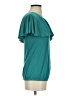 Vanity Teal Short Sleeve Top Size S - photo 4