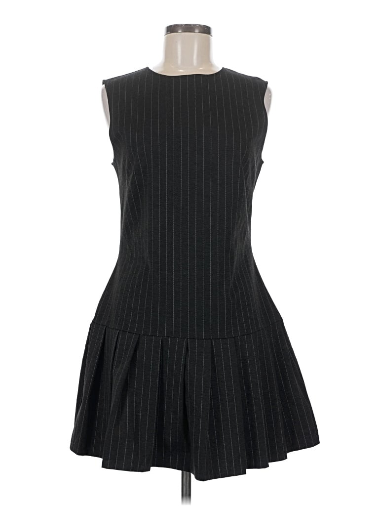 Pre-owned Mng Casual Dress In Black