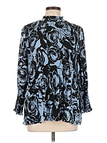 Black Label by Chico's 3/4 Sleeve Blouse (view 1)