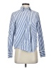 Banana Republic 100% Cotton Stripes Blue Long Sleeve Button-Down Shirt Size S - photo 1