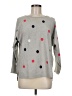 Vila Milano Polka Dots Gray Pullover Sweater Size M - photo 1