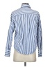 Banana Republic 100% Cotton Stripes Blue Long Sleeve Button-Down Shirt Size S - photo 2