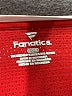 Fanatics 100% Polyester Red Short Sleeve Henley Size L - photo 7