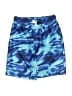 Lands' End 100% Polyester Tie-dye Blue Board Shorts Size 8 - photo 1