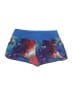 Reebok 100% Polyester Graphic Blue Athletic Shorts Size L - photo 1