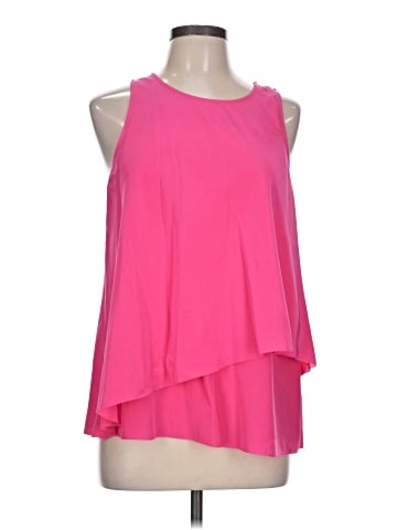 Trina Turk Sleeveless Silk Top (view 1)