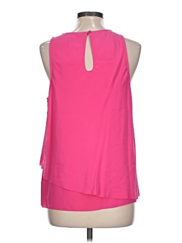 Trina Turk Sleeveless Silk Top (view 2)
