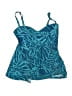 Assorted Brands Tropical Teal Swimsuit Top Size 12 - photo 1