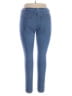 Hue Solid Blue Jeggings Size XL - photo 2