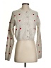 Jessica Simpson Hearts Silver Cardigan Size S - photo 1