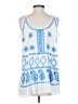 Pranella 100% Rayon White Sleeveless Blouse Size 3 - photo 2