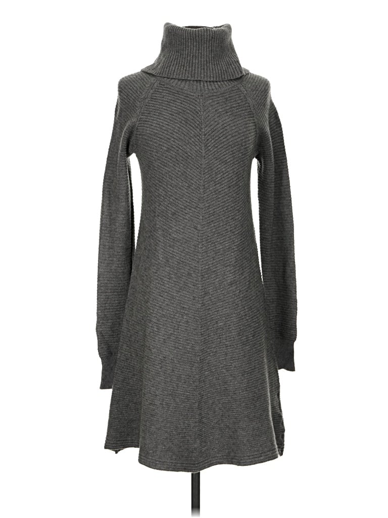Pre-owned Sugar Lips Casual Dress In Gray