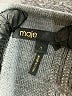 Maje Plaid Gray Pullover Sweater Size Lg (3) - photo 7