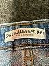 Pull&Bear Hearts Blue Denim Shorts Size EU 36 / US 6 - photo 3
