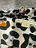 Cooper & Ella 100% Polyester Animal Print Silver Long Sleeve Blouse Size Lg (3) - photo 7