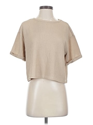 Francesca's Short Sleeve Turtleneck (view 1)