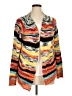 Unbranded 100% Polyester Orange Cardigan Size XL - photo 1