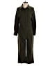 Unbranded 100% Polyester Solid Green Jumpsuit Size S - photo 1