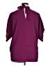 Unbranded 100% Polyester Burgundy Purple 3/4 Sleeve Blouse Size XL - photo 2