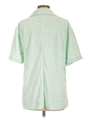 7 For All Mankind Short Sleeve Blouse (view 2)