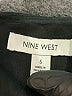 Nine West Solid Black Cocktail Dress Size S - photo 7