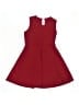 Blueberi Boulevard 100% Polyester Solid Burgundy Dress Size 8 - photo 2