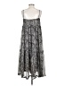 Grade & Gather 100% Polyester Paisley Gray Casual Dress Size S - photo 2