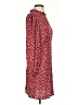 Reformation Floral Red Burgundy Casual Dress Size 2 - photo 4
