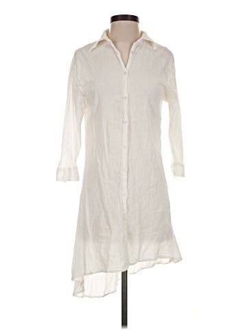 Raviya 3/4 Sleeve Button-Down Shirt (view 1)