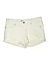 Mossimo Solid Ivory Khaki Shorts Size 6 - photo 1
