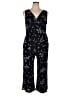 Kaileigh Stars Black Jumpsuit Size XL - photo 1