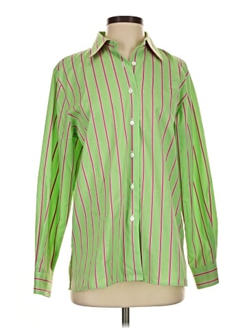 Foxcroft Long Sleeve Button-Down Shirt (view 1)