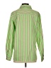 Foxcroft 100% Cotton Stripes Green Long Sleeve Button-Down Shirt Size 4 - photo 2