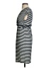 Max Studio Stripes Blue Casual Dress Size XS - photo 5
