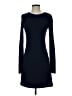 Theory Solid Blue Casual Dress Size S - photo 1