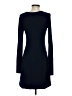 Theory Solid Blue Casual Dress Size S - photo 2