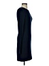 Theory Solid Blue Casual Dress Size S - photo 4