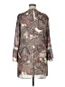 SLNY Paisley Brown Cocktail Dress Size 14W - photo 2