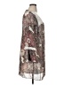 SLNY Paisley Brown Cocktail Dress Size 14W - photo 4