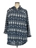 Lularoe Blue Poncho Size 3X - photo 1