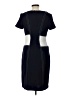 Ann Taylor Color Block Blue Casual Dress Size 10 - photo 2