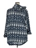 Lularoe Blue Poncho Size 3X - photo 2